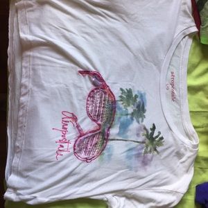White tee