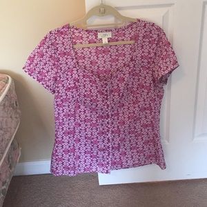 🌸 Cute Spring Floral Blouse 🌸