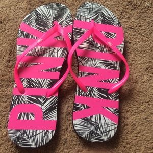 Victoria's Secret Pink flip-flops