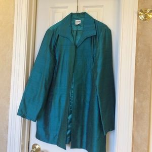 Jade shantung Chicos Jacket