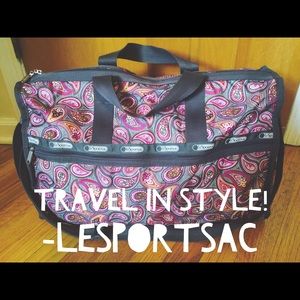 Lesportsac Large Weekender Duffel!