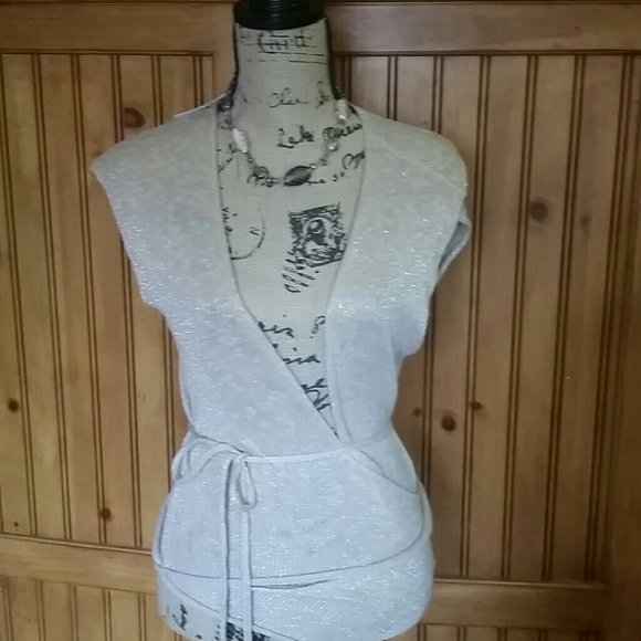 Banana Republic wrap sweater