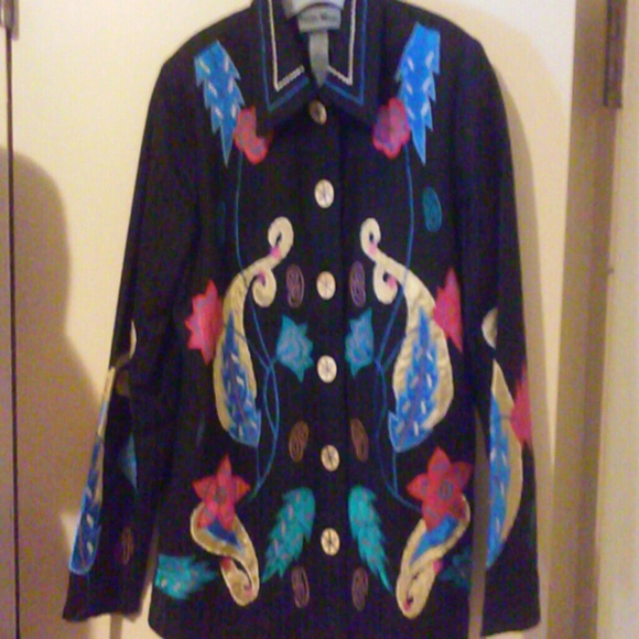 Indigo moon blazer jacket