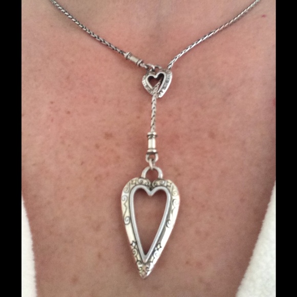 Brighton Jewelry - Retired Brighton Shower of Hearts Pendant