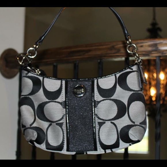 Coach black purse
