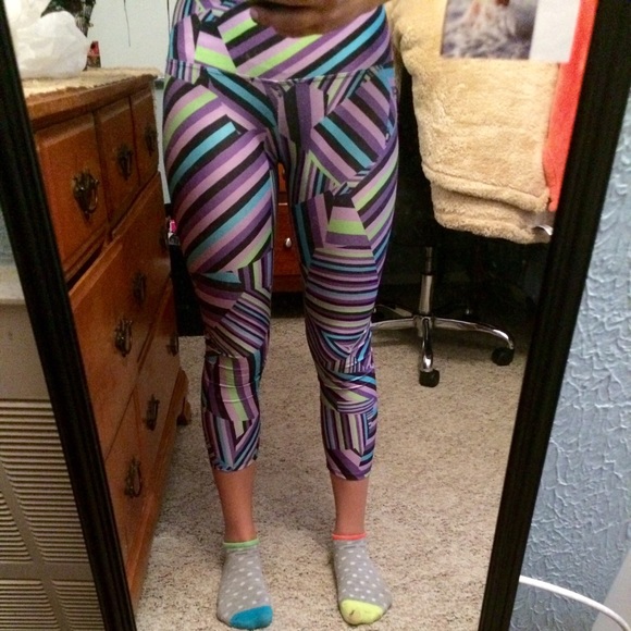Multi-Color Work Out Pants