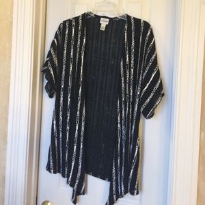 Chicos short sleeve sweater