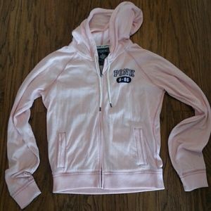 Victoria's Secret pink zip ip