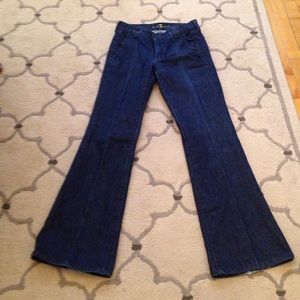 7FAM Wide Leg Jeans