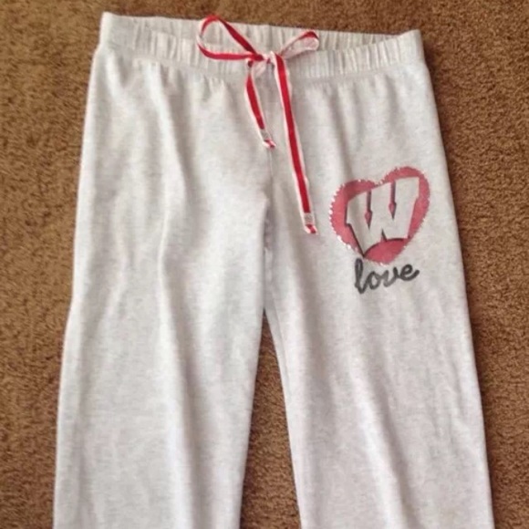 Victoria's Secret Pink WISCONSIN Badger Pants