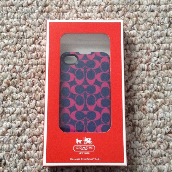 Coach iPhone 4/4s phone case