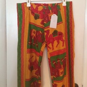 Indian Colorful Hippie Pants! 100% Cotton