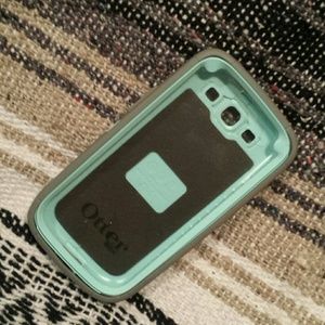 Mint & Grey Otterbox For Galaxy s3