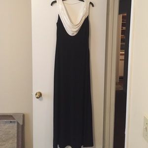 Calvin Klein black formal dress