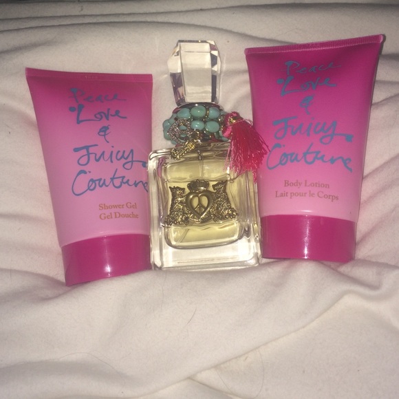 Juicy couture perfume set