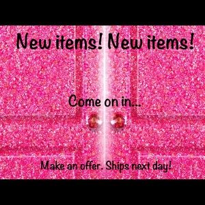 New items! Sales! Closet is open!