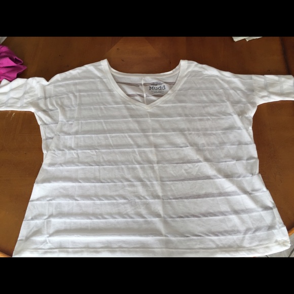 White flowy shirt