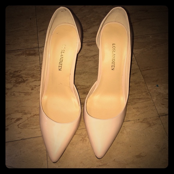 Nude Pointy Toe d'Orsay Pumps
