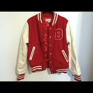 Red Varsity Jacket