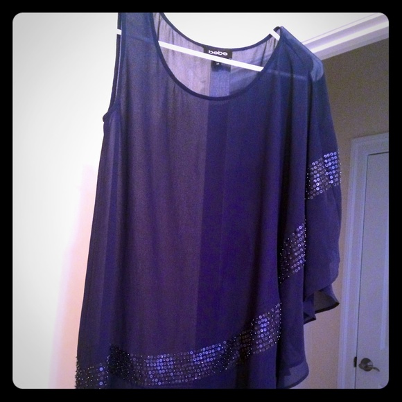 sheer top from Bebe!