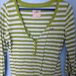 Striped long sleeve shirt