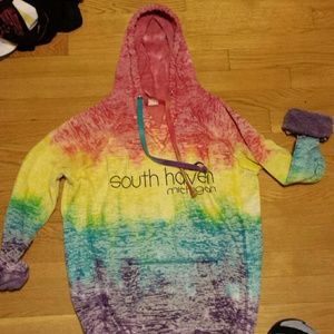 Michigan Tie Dye Hoodie