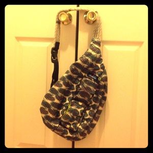KAVU rope sling bag "Spotted Plume"