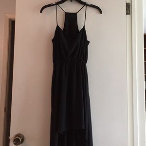 Black High Low forever 21