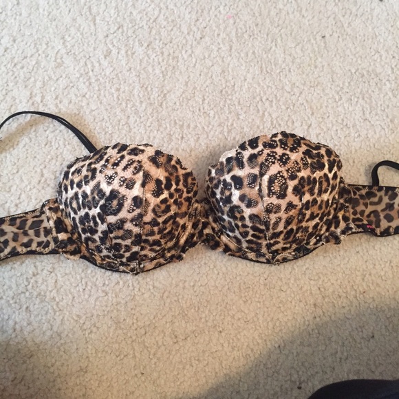 34C VS Pink Push Up bra