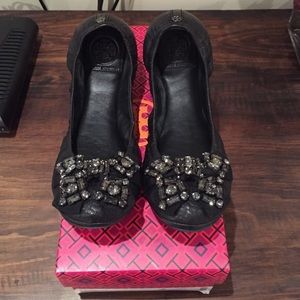 Tory Burch Azaela Ballet Lamb Skin Flats