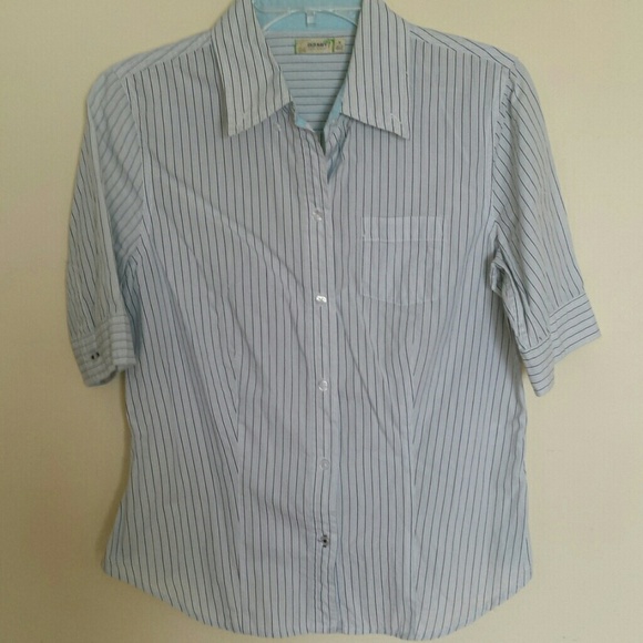 Old Navy pinstripe shirt