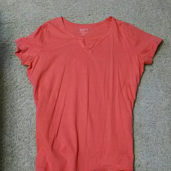 Lace trim collar tee