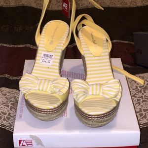 American Eagle wedges. Never worn.