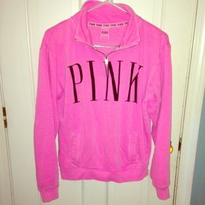 VS PINK quarter zip