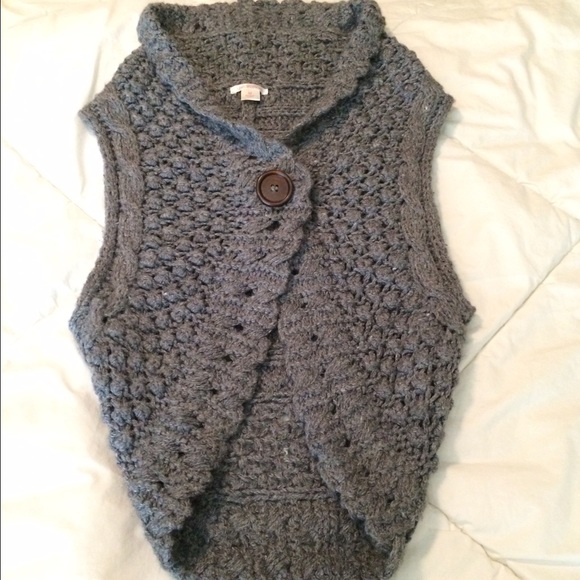 Knit vest