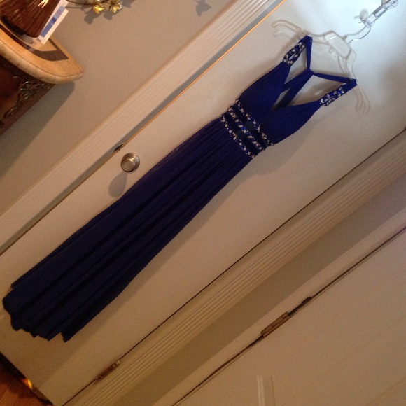 Royal Blue evening dress! WORN ONCE