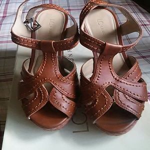 Lauren Conrad tan heels