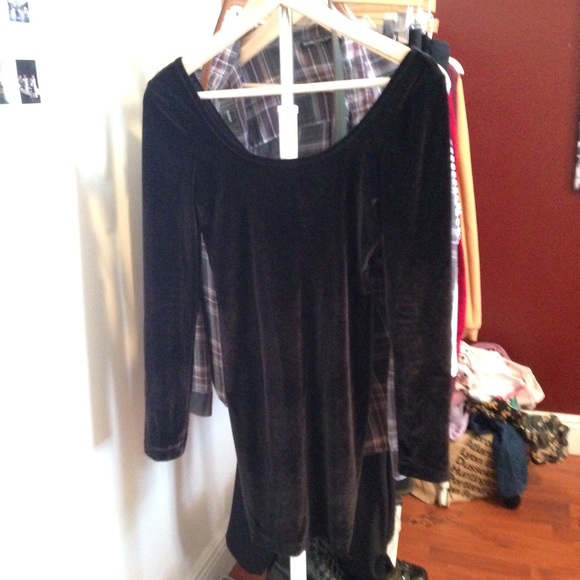 Velvet Black Bodycon