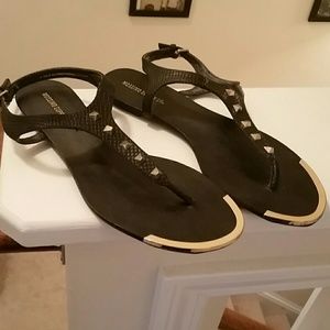 Cute Gold studded sandal