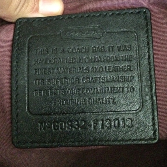 💯% Big coach bag - Picture 3 of 4