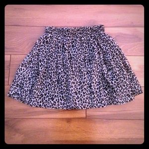 H&M Cheetah Skirt and Betsey Johnson cheetah case