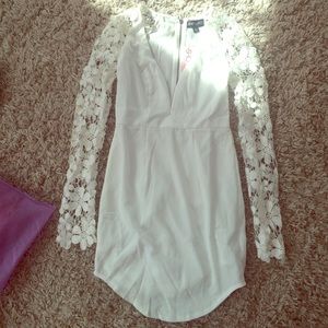 SUPER CUTE white dress from SHOWPO "Dusk til Dawn"