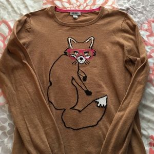 Old Navy fox sweater