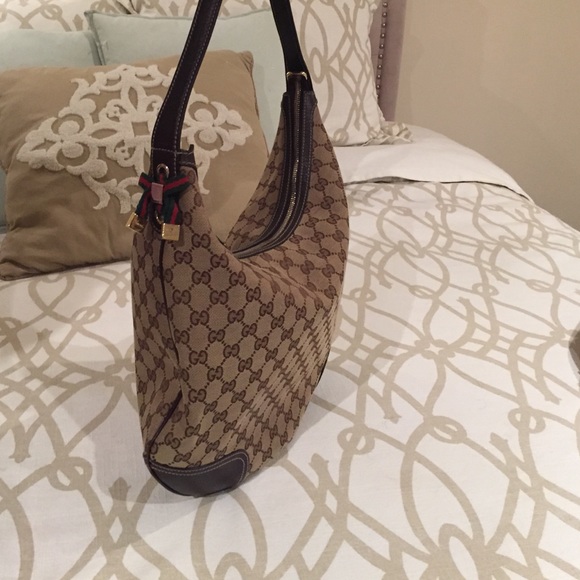 Gucci original  canvas hobo - Picture 2 of 4