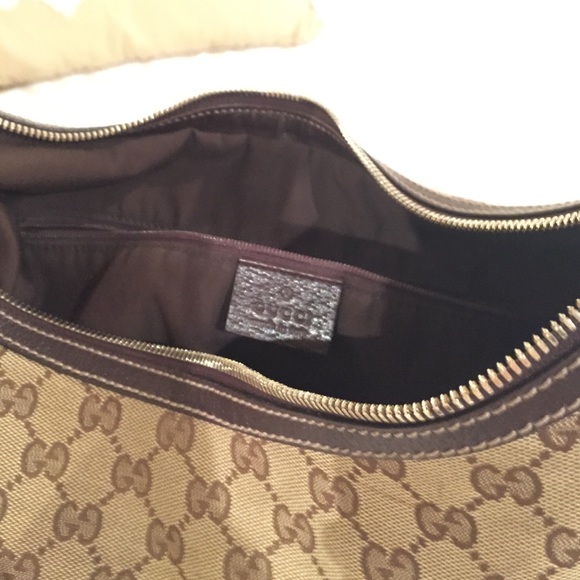 Gucci original  canvas hobo - Picture 3 of 4