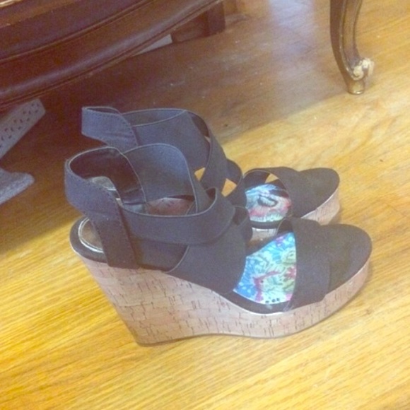 Strappy Wedges
