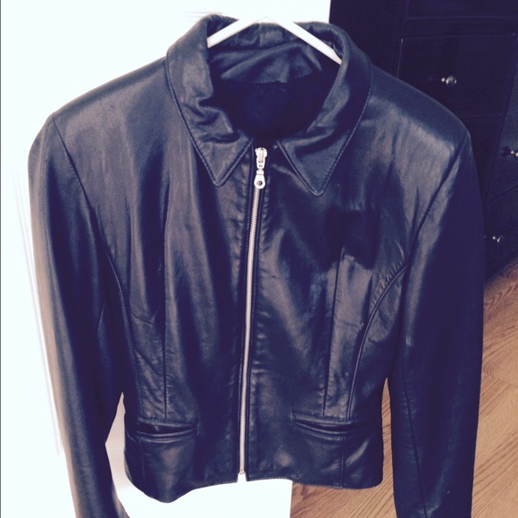 Leather jacket