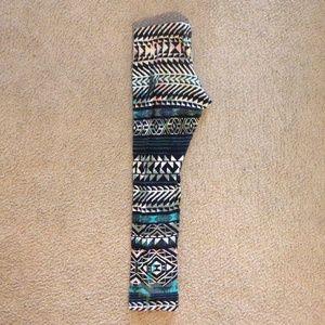 Patterned legging
