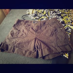 Brown apt 9 shorts