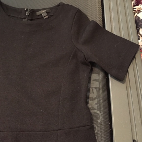 J.Crew a-line black dress - Picture 2 of 2